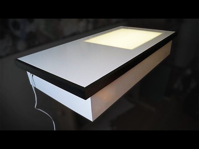 How To Make A Light Table for Drawing 