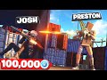 Ultimate SHIPMENT 1v1 vs My Little Brother for 100k VBucks! (Fortnite)