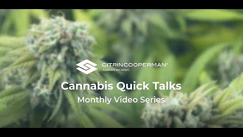 Cannabis Quick Talks - California Market