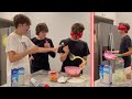Matt bakes blindfolded  sturniolo triplets