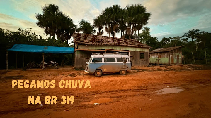 PRIMEIRO DIA MORANDO NA KOMBI E JÁ ENFRENTAMOS CHUVA NA BR 319