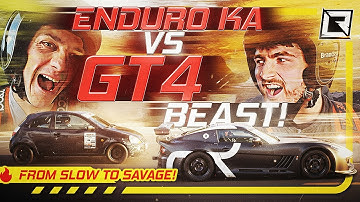 Enduro KA vs Ginetta GT4 — The Ultimate Track Day Shock!