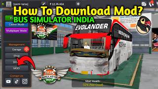 🚚How To Add Indian Bus Truck Mod in Bus Simulator India by Maleo Easy Trick New 🏕 | Bus Gameplay screenshot 5