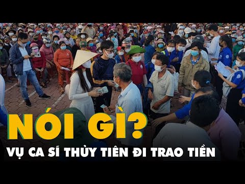 Video Ca sĩ Thủy Tiên trao tiền hỗ trợ tại Quảng Ngãi, tỉnh... - youtube