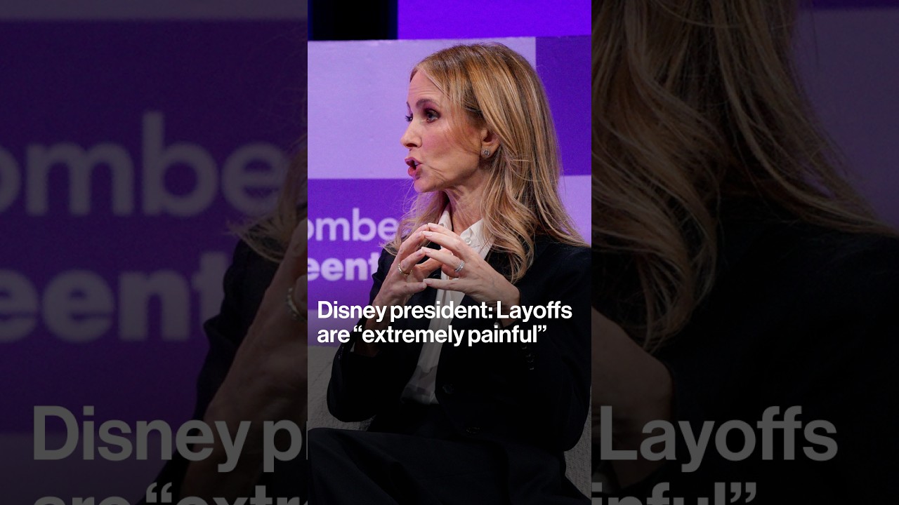 Disney president: Layoffs are “extremely painful”