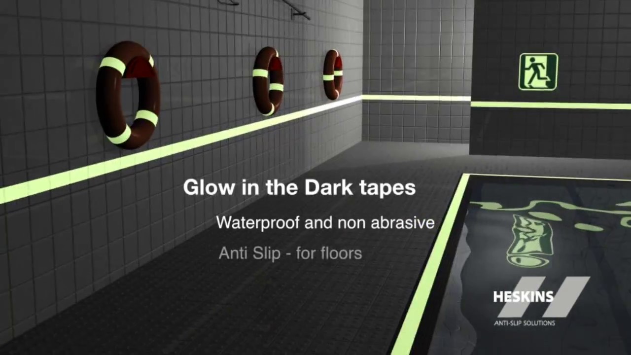 High Quality Glow In The Dark Anti Slip Tape Youtube