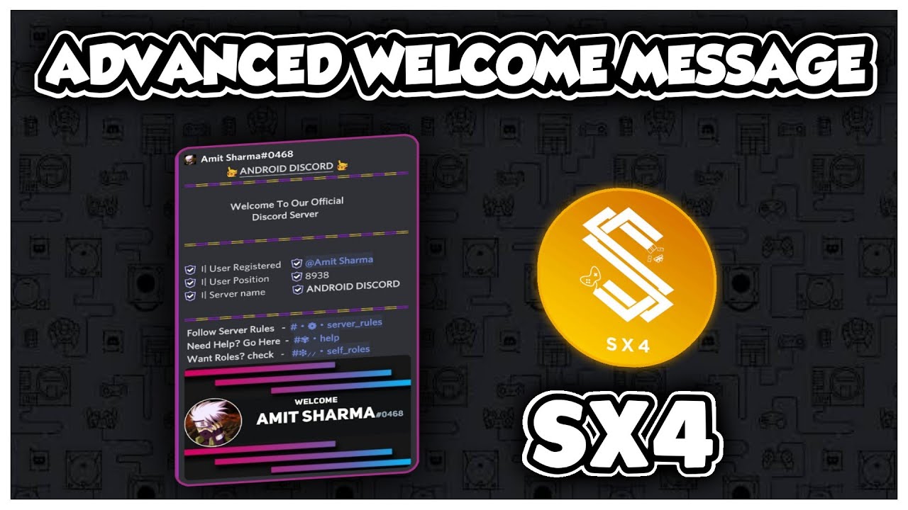 Discord Welcome Template