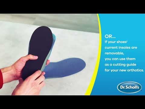 Dr. Scholl's | How To Use Pain Relief Orthotics for Heavy Duty Support
