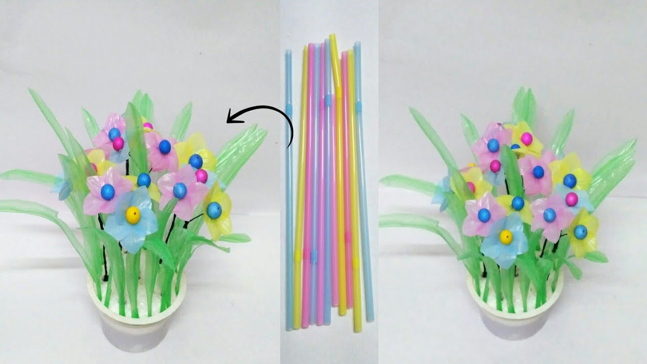 Guldasta Banane Ka Tarika/Plastic Guldasta/Guldasta Ka Design/Pipe Ka Guldasta YouTube