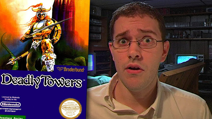 Deadly Towers (NES) - Angry Video Game Nerd (AVGN)
