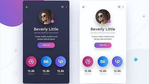 Amazing UI Profile Card Using Only Html & Css | Tutorial New 2021