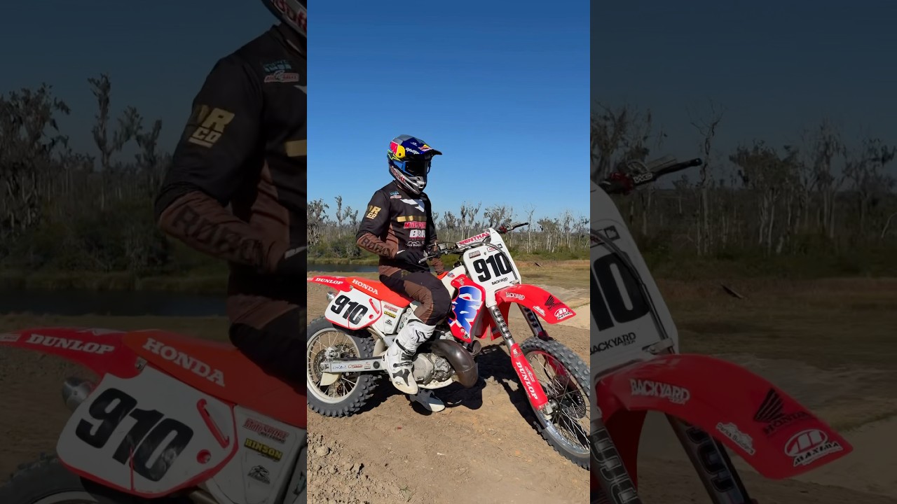 Getting Loose on a 1993 CR250 2-Stroke!