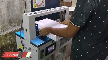 Paper Banding Machine for Printing Industry - Banding Paper Bundles, Notebooks & Printed Materials
