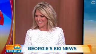 Georgie Gardner visibly upset as she announces she's leaving Today