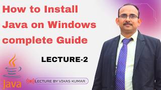 How to Install Java on Windows 10/11 | JDK Setup & Environment Variables | Java Installation Guide