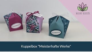 Bastelanleitung Kuppelbox 