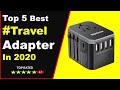 Top 5 Best Travel Adapters in 2020 (Buying Guide)