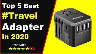 Top 5 Best Travel Adapters in 2020 (Buying Guide)