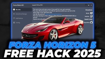 FORZA HORIZON 5 CHEAT ENGINE HACK MOD MENU! (Unlimited Money, XP, WHEELSPINS, RARE CARS) WORKING NOW