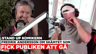 STAND UP KOMIKERN FREDRIK ANDERSSON 