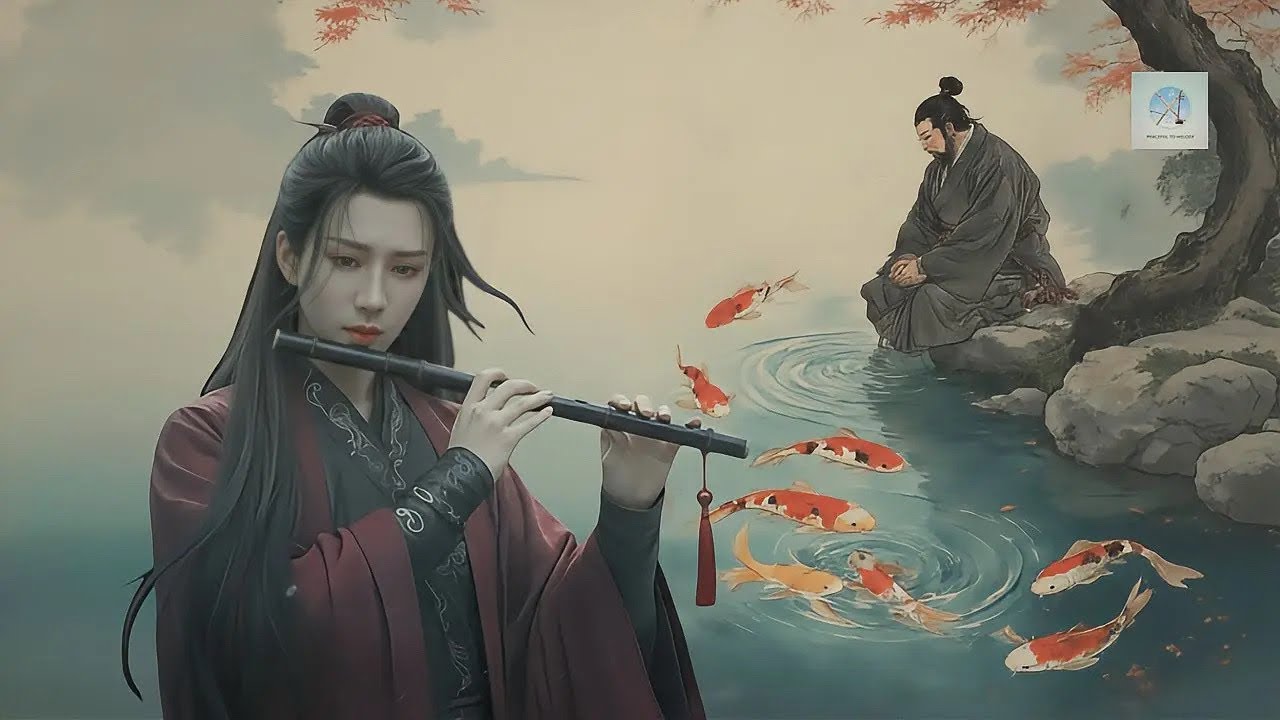 Chinese Zen Music: Bamboo flute, Erhu & Guzheng | deep relaxation ...