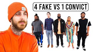 Ex-Con Guesses 1 Secret Convict Vs 4 Fake