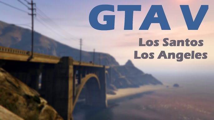 GTA 5 vs GOOGLE Earth #2  Los Santos and Los Angeles Comparison 