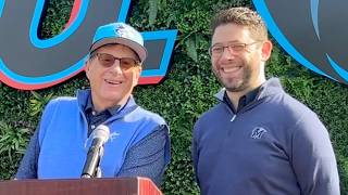 FULL PRESS CONFERENCE: Marlins Owner Bruce Sherman on MLB Payrolls, 'Extraordinary Expectations'