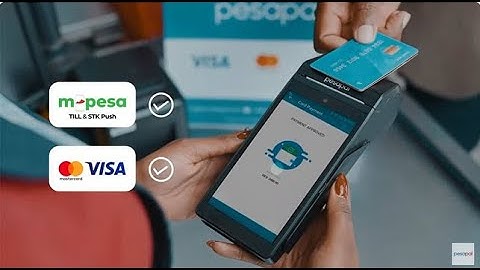 Accept Mpesa and Card Payments with Pesapal POS