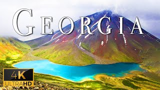 FLYING OVER GEORGIA (4K UHD) - Peaceful Relaxing Music With Relaxation Film (4K Video Ultra HD)
