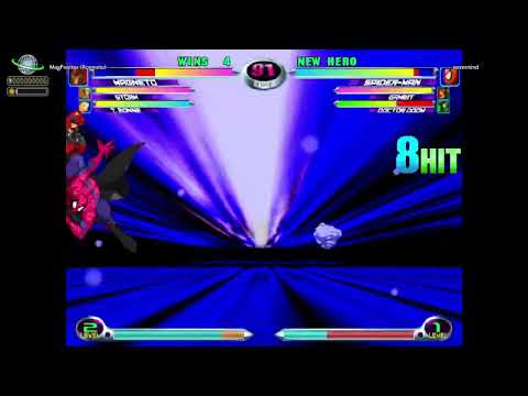MvC2: Nevermind - Spiderman + Doom AAA Web Ball Spider Sting xx MS 55% Combo .:9.16.25:.