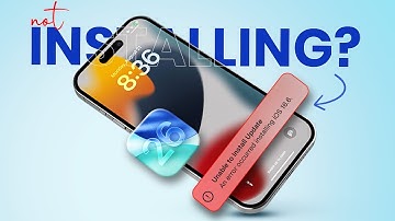 FIXED! iOS 26 Not Installing on iPhone |  iOS 26 Update Failed