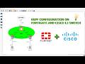 How to Configure OSPF on FortiGate &amp; Cisco L3 Switch | Full GNS3 Lab Guide