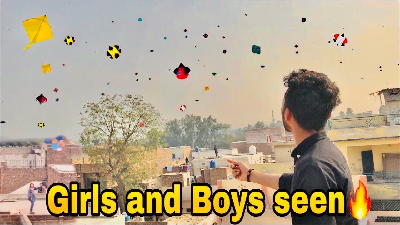 BASANT 2023 GIRALS AND BOYS FULL HEAVY SEEN || kite flying || kite lovers
