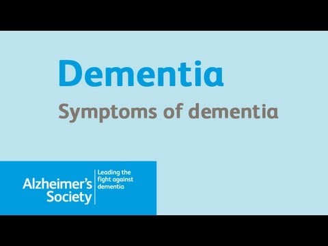 What are the main stages of dementia?