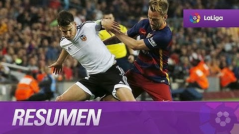 Resumen de FC Barcelona (1-2) Valencia CF