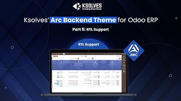 Odoo Arc Backend Theme, Part-5: RTL Support Feature by Ksolves