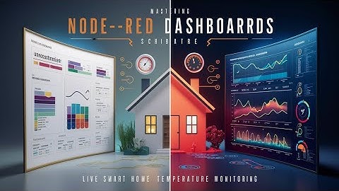 Node red Dashboards: Live Smart Home Temperature Monitoring