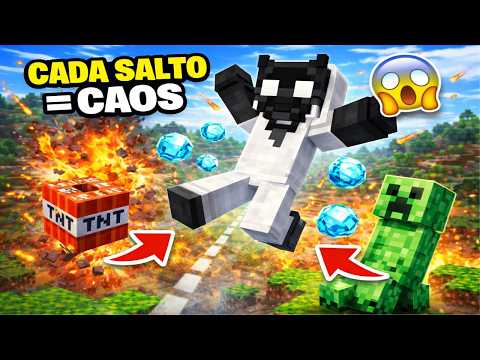 Minecraft, pero SALTAR es un PROBLEMA… 💀