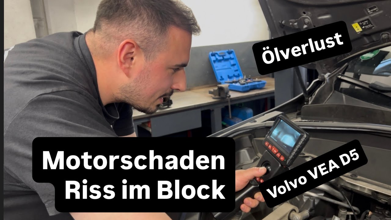 Volvo XC90 D5 Riss im Motorblock | Motorschaden | Starker Ölverlust | KENO