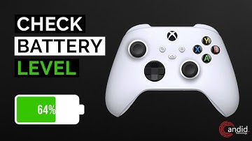 How to check Xbox controller battery level on Windows 11?