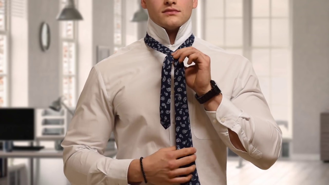 Nieuw Stropdas Strikken Tutorial | Hoe strik je een stropdas? - YouTube FN-39
