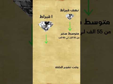 شوفت الماظ حقيقى قبل كده لو لا يبقى لازم تشوف الفيديو ده