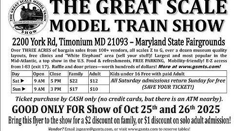 Model Railroads at the Great Scale Model Train Show