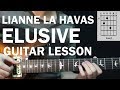 Lianne La Havas - Elusive | Guitar Lesson (Tutorial) How to Play