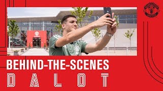 Behind The Scenes At Diogo Dalot’s First Day At Manchester United