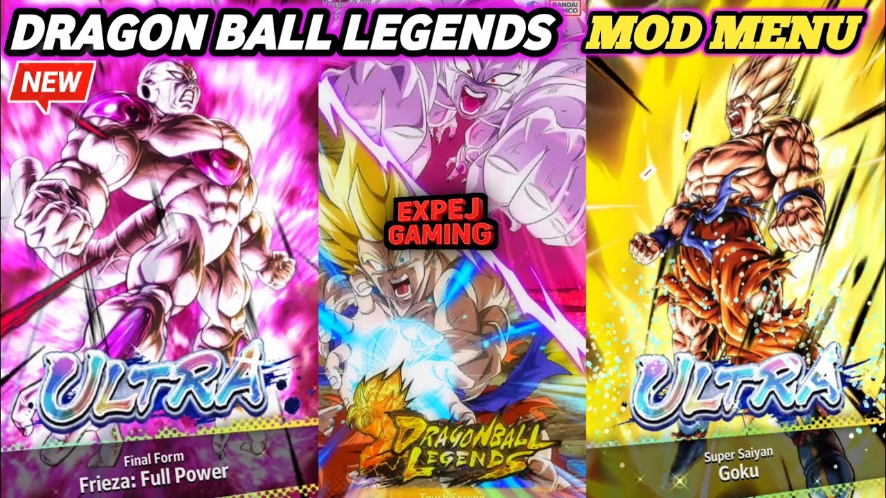 New Ultra Units!!! DB Legends Mod Menu DB Legends Mod