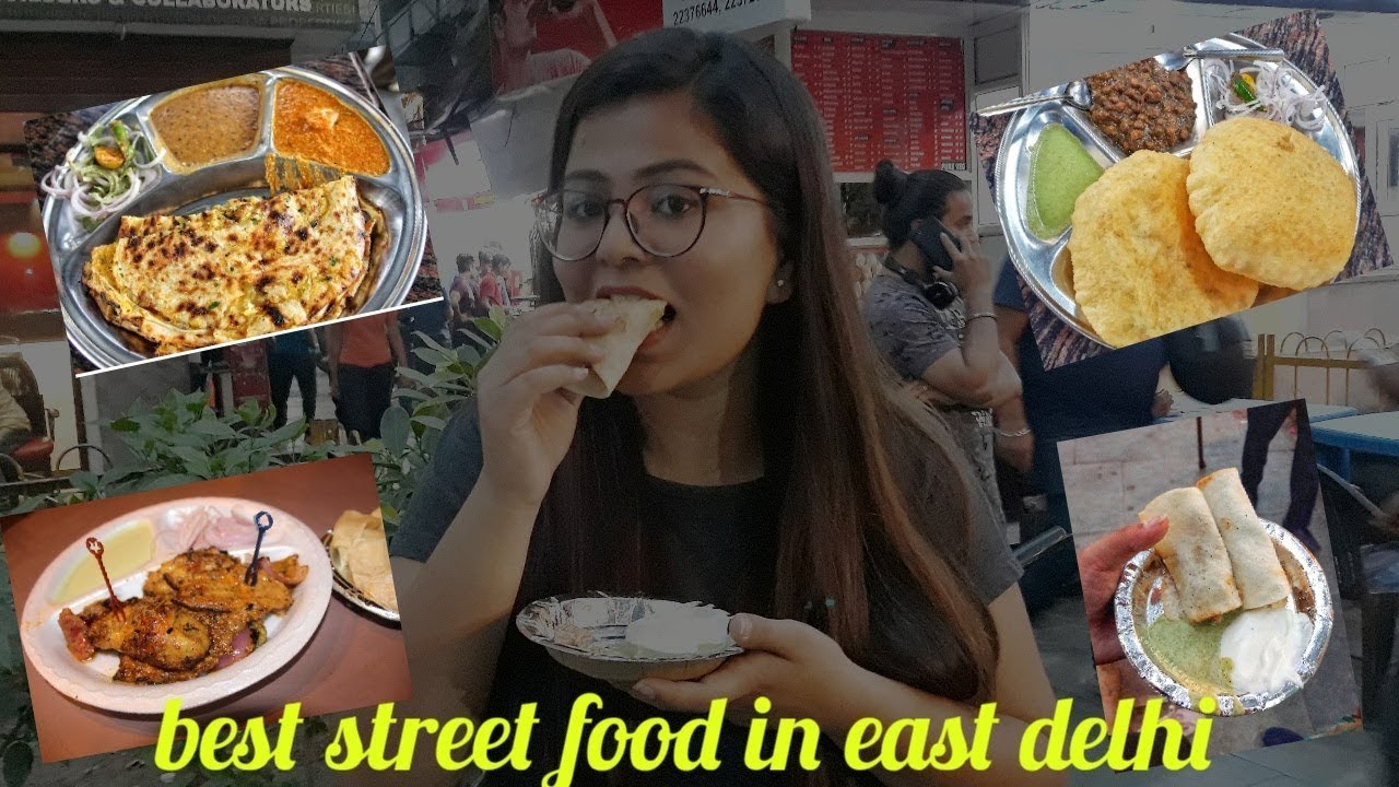 Best street food in east delhi | Part-1 (near karkardooma) - YouTube