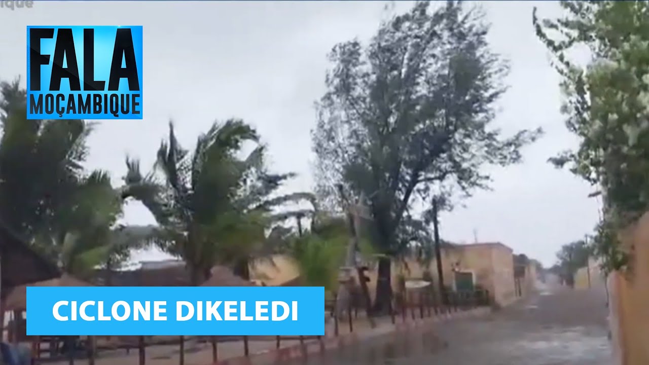 O ciclone tropical dikeledi continua em movimento e o seu epicentro poderá atingir Nampula O ciclone tropical dikeledi continua em movimento e o seu epicentro poderá atingir Nampula
