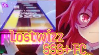 【CHUNITHM VERSE】Lostwizz MASTER初見 SSS+ FC【手元】